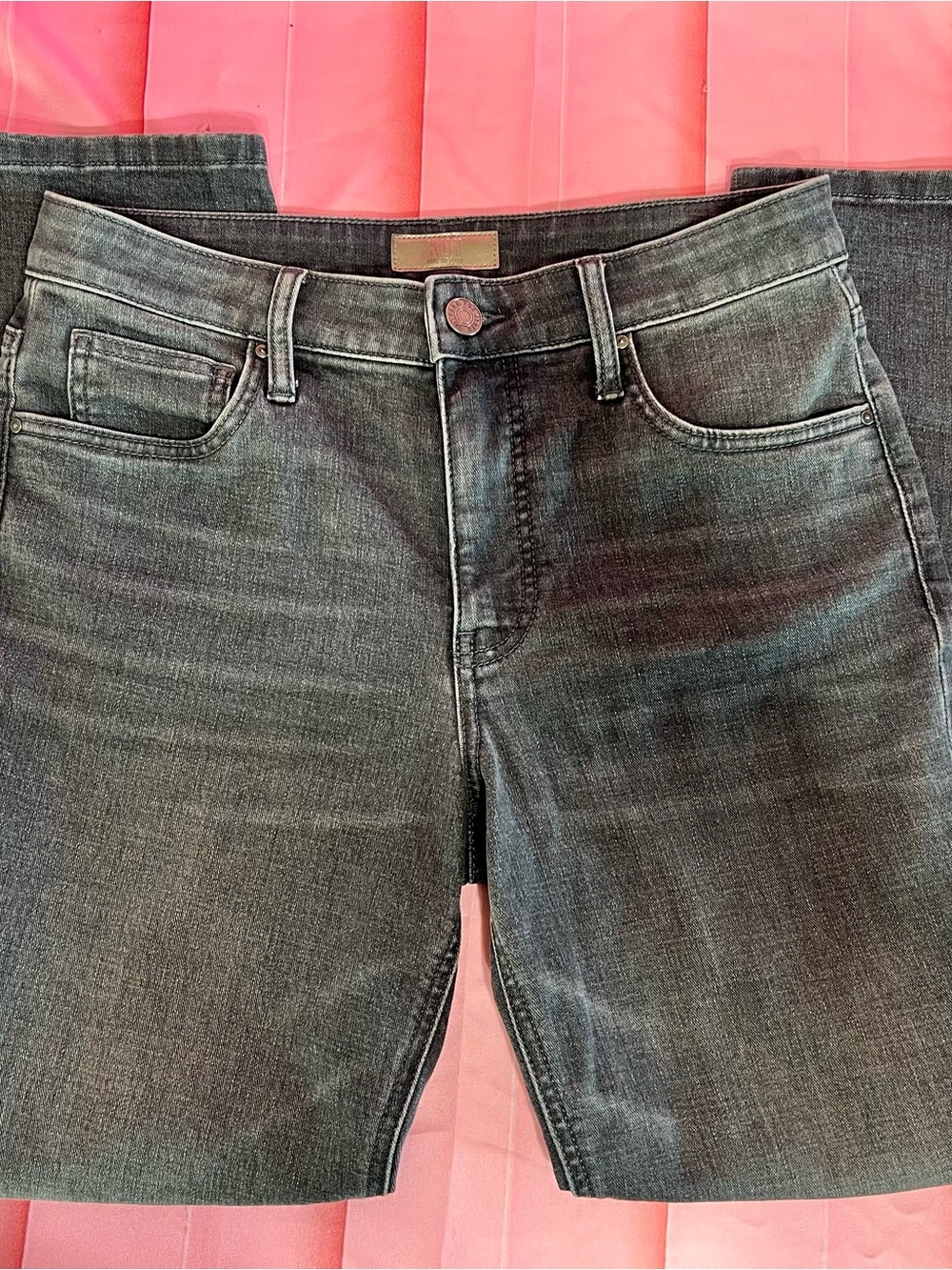Kut from the Kloth Women's Gray Straight Leg Jeans